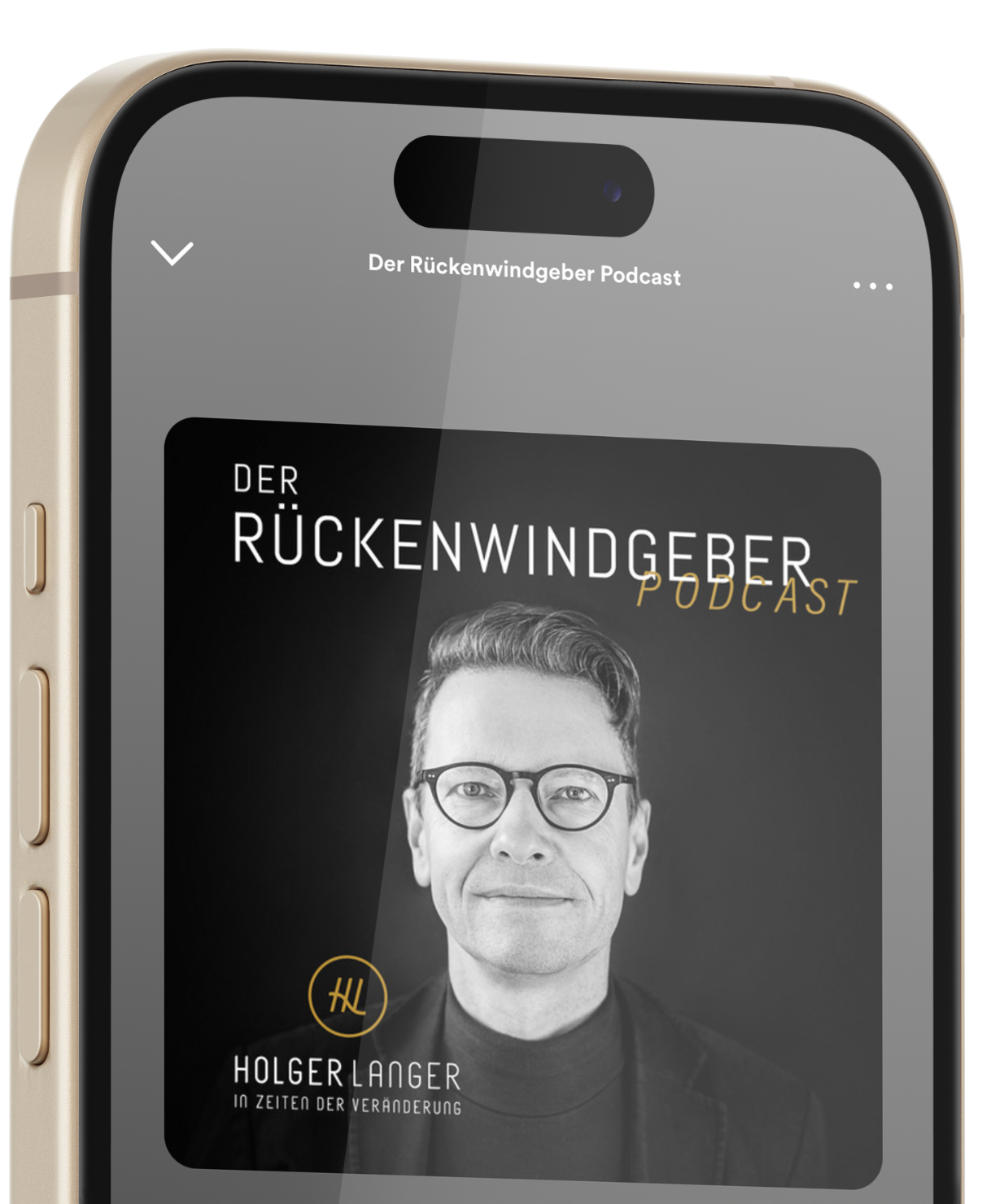 hl-podcast-rueckenwindgeber Podcast Folge von Rückenwindgeber Holger Langer auf dem iPhone